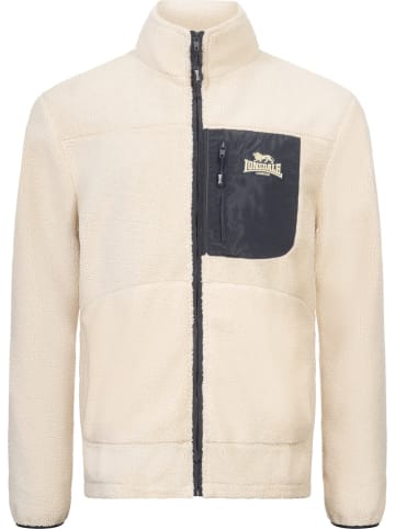 Lonsdale Jacke "Lartington Herren Sherpa Jacke normale Passform" in Beige