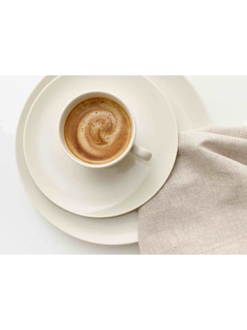 Ritzenhoff & Breker 8-tlg. Kaffeetassen mit Untertassen Casablanca in Weiß – 200 ml in weiß
