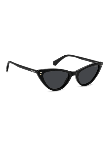 Polaroid Damen Sonnenbrillen Katzenauge Schwarz