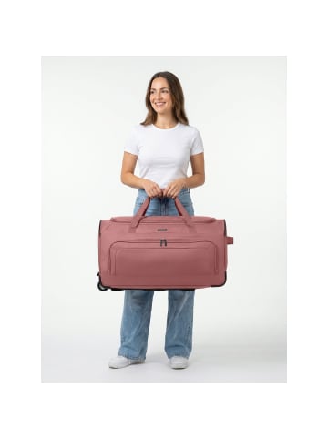 Redolz Duffle Essentials 2 Rollen Reisetasche 71 cm rose