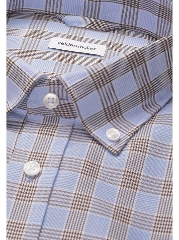 Seidensticker Business Hemd Regular in Braun