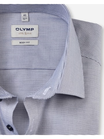 OLYMP  Hemd Level Five body fit in Blau