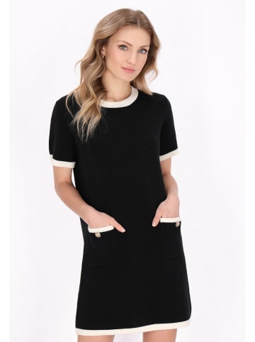 DreiMaster Women Dress in black offwhite
