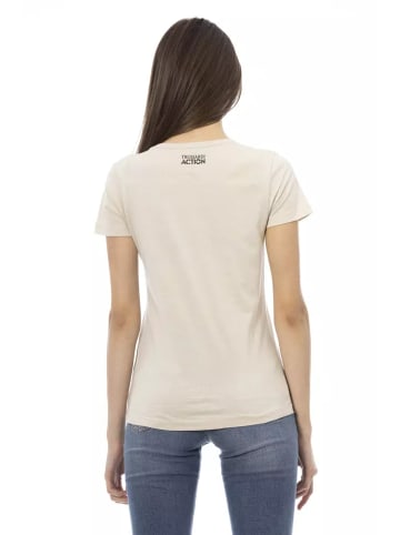 Trussardi Action Beige Baumwolle Damen T-Shirt