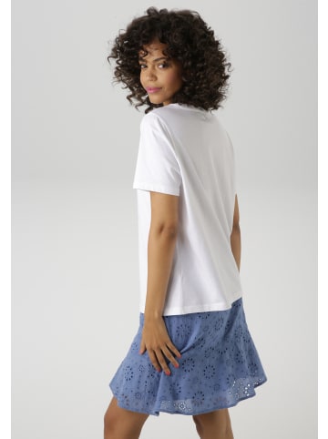 Aniston CASUAL T-Shirt in weiß