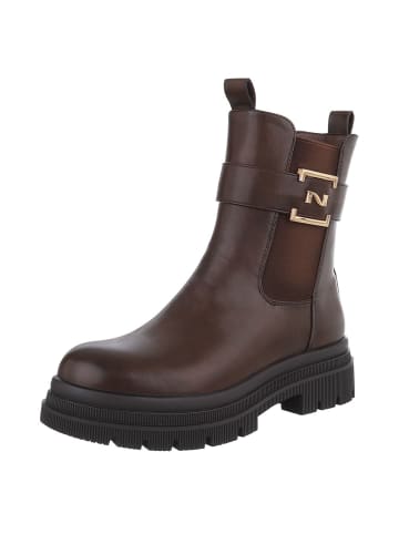 Ital-Design High Heel in Braun