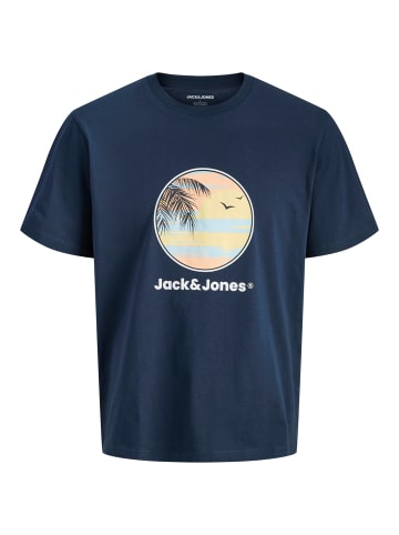 JACK & JONES Junior T-Shirt Rundhals Relaxed Fit Basic JJPERRY in navy blazer