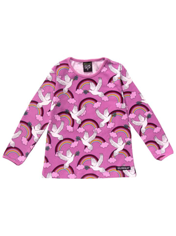 Villervalla Shirt Langarm Peace in pink