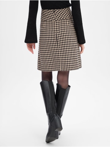 Franco Callegari Minirock in beige schwarz