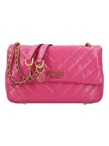 Guess Jania Schultertasche 27 cm in fuchsia