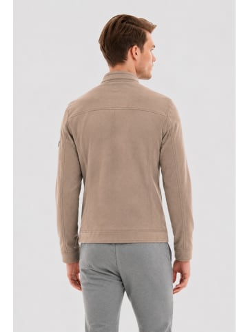 Pierre Cardin Jacke Slim Fit in braun-beige