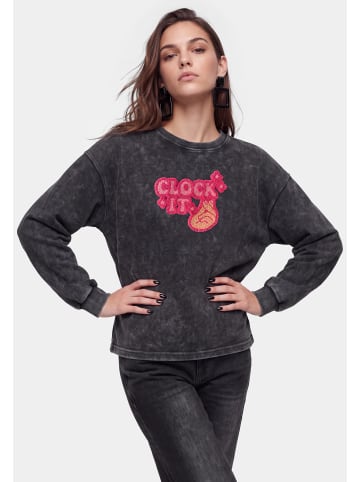 myMo ROCKS Women Sweatshirt in Black
