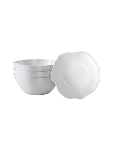 Villeroy & Boch 4er Set Müslischalen Pura in Weiß ø 15,6 cm