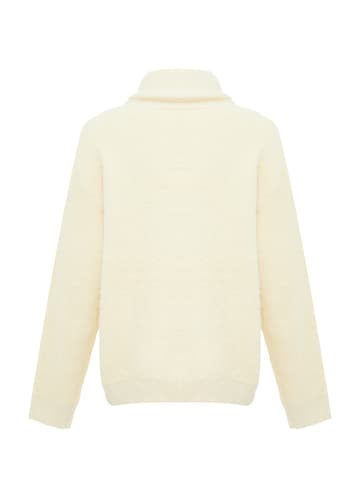 Poomi Damen Sweater in WOLLWEISS
