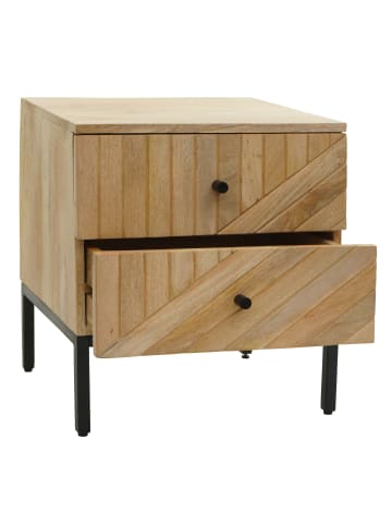 MCW Nachttisch L95 Schublade Mango-Holz, Standard