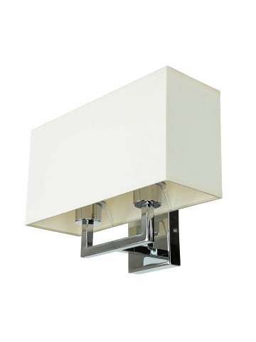 Licht-Erlebnisse Wandlampe (B)35.5 x (H)27 cm in Chrom NaturChrom Natur