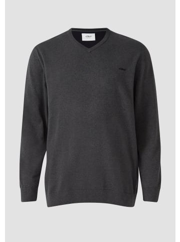 s.Oliver Strickpullover in 98W2_dunkelgrau