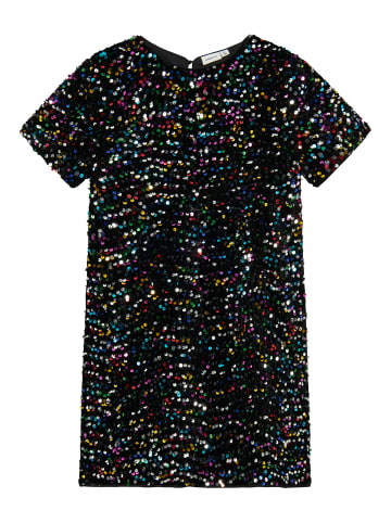 name it Festkleid in black/Detail multi
