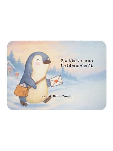 Mr. & Mrs. Panda Magnet Postbote Leidenschaft Design mit Spruch in Weiß