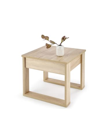 Feldmann-Wohnen Couchtisch Nea Eiche Sonoma 60 / 60 / 52cm