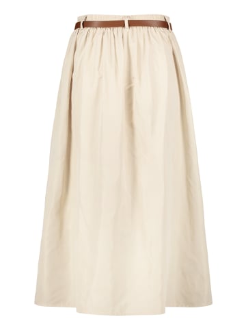 CARTOON A-Linien-Rock mit Gürtel in Pearl Vanila