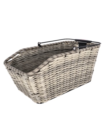 KLICKfix Hinterradkorb  Structura GT, Racktime in grau