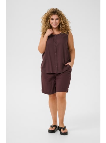 KAFFE curve Shorts KCmille Regular fit in Fudge