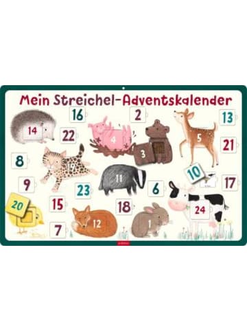 ars edition Spielzeug - Mein Streichel-Adventskalender