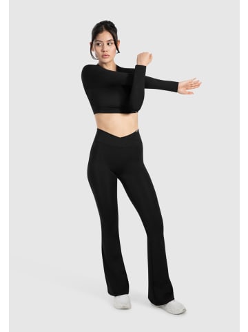 SMILODOX Longsleeve Tisha in Schwarz