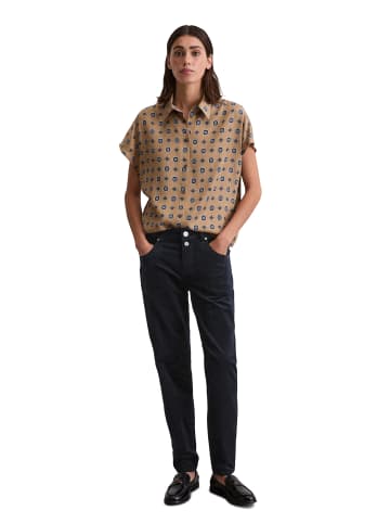 Marc O'Polo Feincordhose Model Theda boyfriend cropped in Deep Night Blue