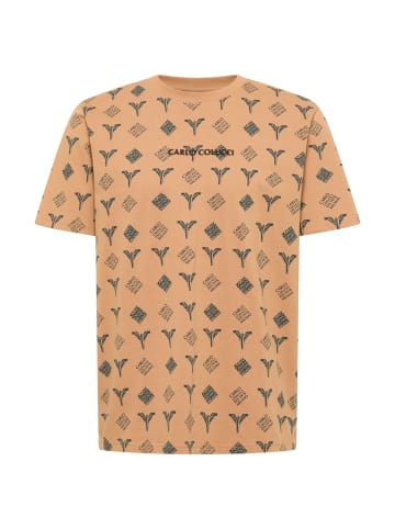 Carlo Colucci T-Shirt Falchi in Braun