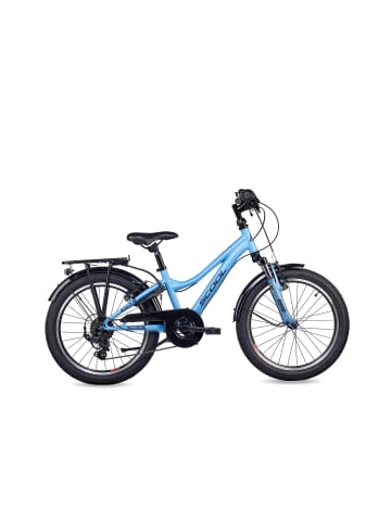 S'COOL Kinderfahrrad - troX 20 Zoll 6-Gang | ab 6 Jahre - Blue/Lime