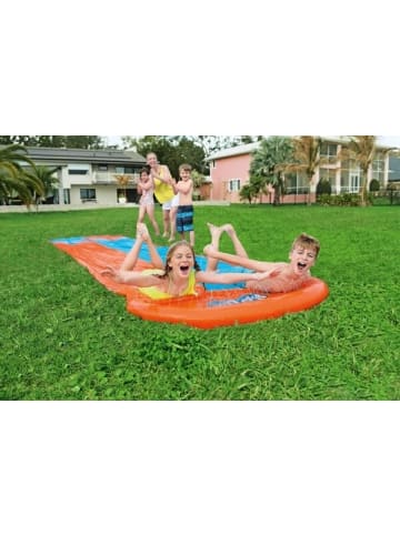 Bestway H2OGO! Wasserrutsche Double, 448 cm - 3-12 Jahre