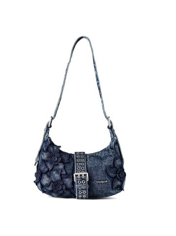 Desigual Curio Schultertasche 30 cm in blue