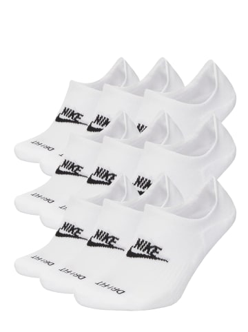 Nike Socken Nike Everyday Plus Footie 9 Paar in White