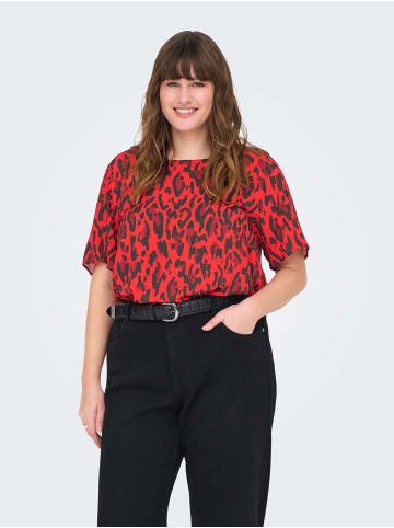 ONLY Carmakoma T-shirt in Poppy Red