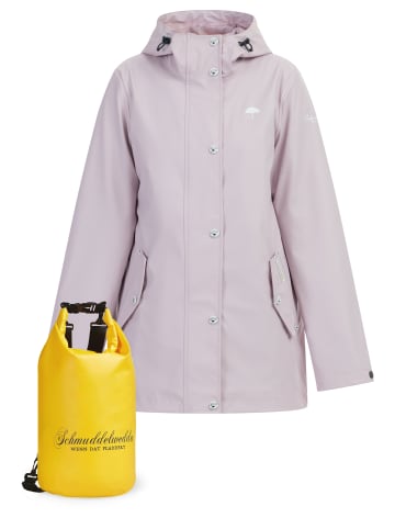 Schmuddelwedda Regenjacke + Tagesrucksack - Set in Rosa-271