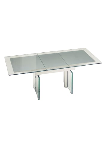 58 aufm Kessel FUNKTIONSTISCH Candice höhenverstellbar ausziehbar 125x75x56 Glas