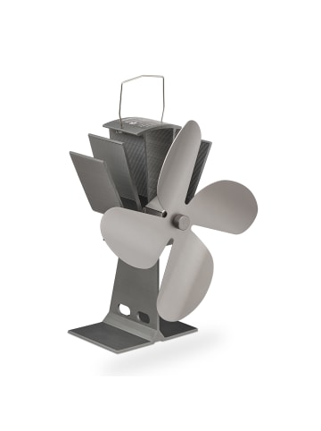 relaxdays Ofenventilator in Silber