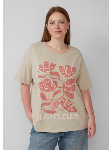 QS T-Shirt in 81D2_beige