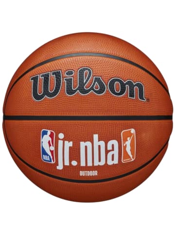 Wilson Wilson Jr NBA Fam Logo Authentic Outdoor Ball in Orange
