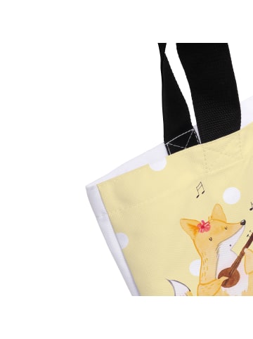 Mr. & Mrs. Panda Strandtasche Waldtiere Aloha ohne Spruch in Gelb Pastell