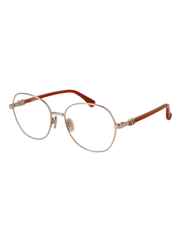 Max Mara Frauen Optische Fassungen Rund Gold