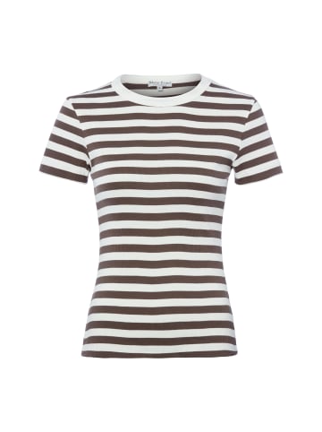 Marie Lund T-Shirt in ecru schoko - 0001
