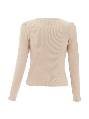 NAEMI Strickpullover in Beige