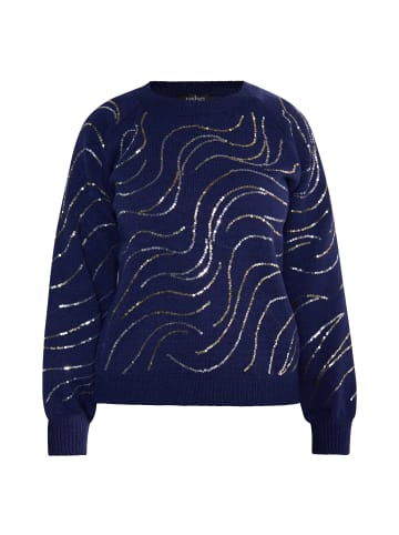 usha BLACK LABEL Strick Pullover in Marine