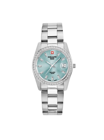 Swiss Military Quarzuhr 7714.7131SAM in Silber