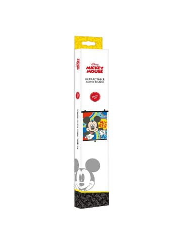 Disney Mickey Mouse Rückziehbarer Auto-Sonnenschutz, einfach zu installieren in Mehrfarbig