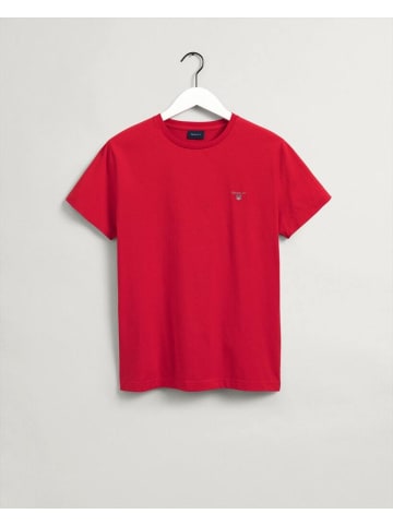 Gant T-Shirt in bright red