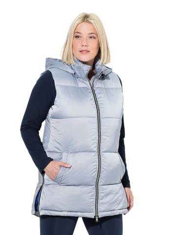 Ulla Popken Weste in sølvgrå